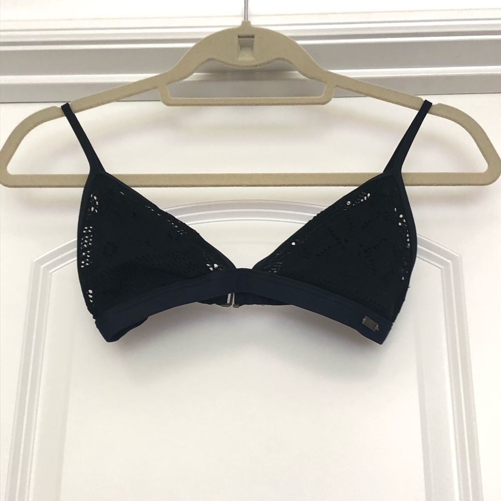 Roxy Mesh Crochet Bikini Top